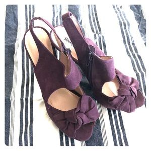 Marco Santi Purple Daria Heels
